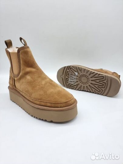 UGG ботинки на высокой подошве