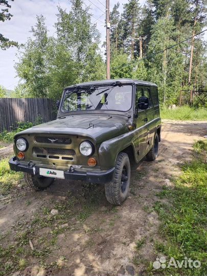 УАЗ 3303 2.4 МТ, 2000, 78 000 км