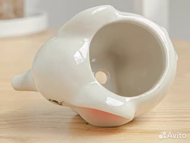 Набор кашпо керамические