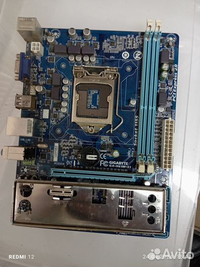 Материнская плата lga 1155