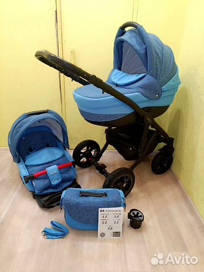 Коляска Adamex Avila 2В1 (отличное состояние)