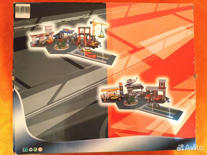 Игровой набор с элементами дороги