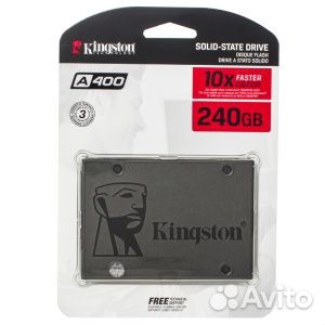 Kingston SSD 240GB А400 SA400S37/240G SATA3.0