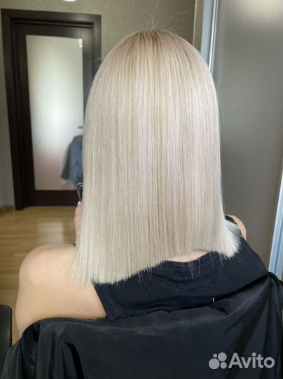 Кератиновое выпрямление, ботокс волос