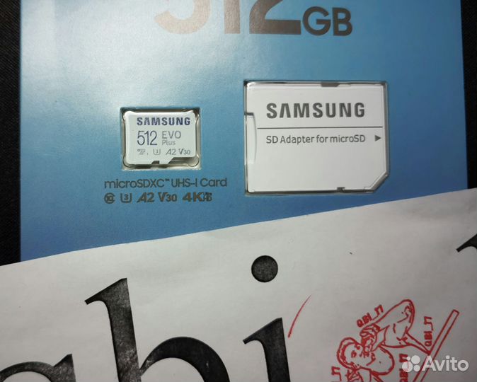 MicroSD Samsung EVO Plus 128, 256, 512GB