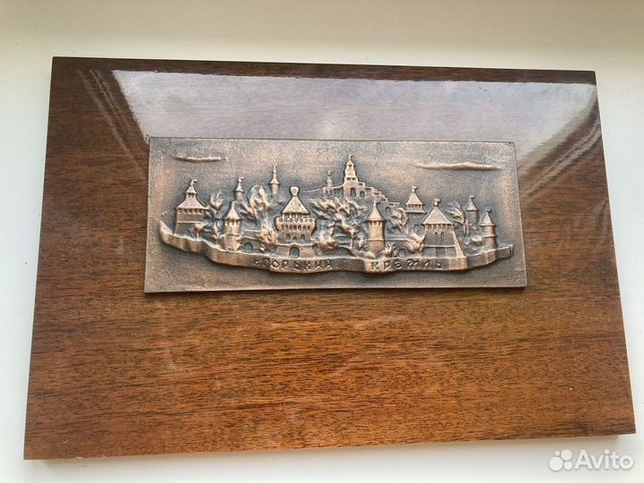 Эстамп горьковский кремль 1976