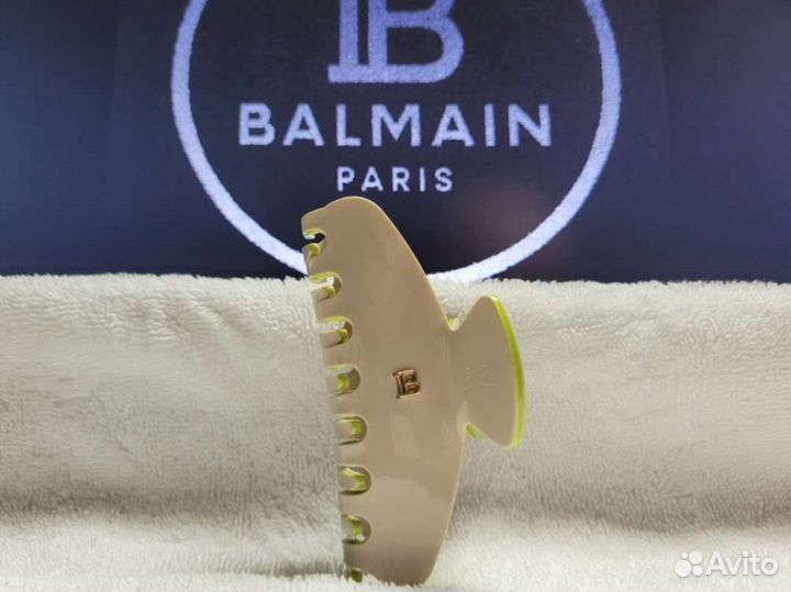 Заколка краб Balmain