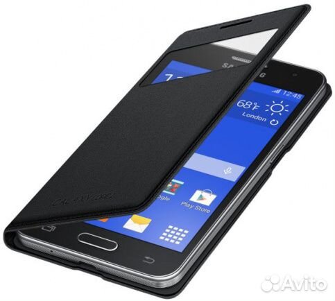 Оригинал Чехол (окно) для Samsung Core 2 (2 цвета)