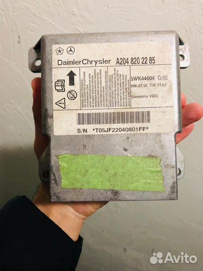 Блок управления Airbag SRS Mercedes