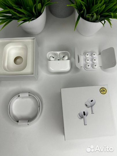 Наушники Apple airpods pro 2 (+ чехол в подарок)