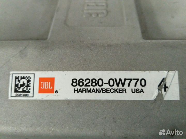 Усилитель звука JBL Toyota Land Cruiser 200