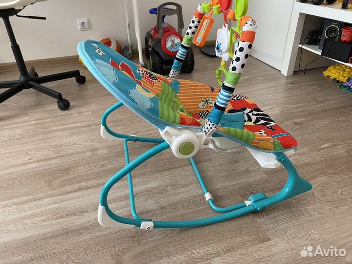 Шезлонг детский pituso osito Забавный лев