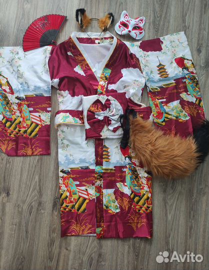 Костюм для косплея кицунэ