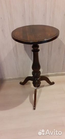 Стол деревянный круглый
