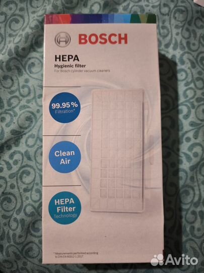 Нера-фильтр BBZ154HF для пылесоса Bosch