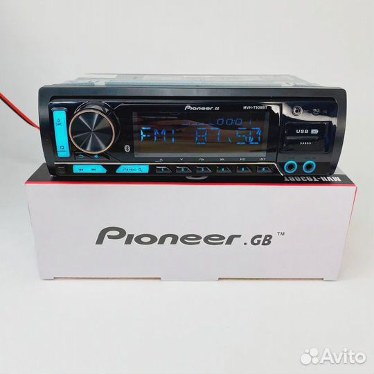 Автомагнитола процессорная Pioneer.GB MVH-938BT