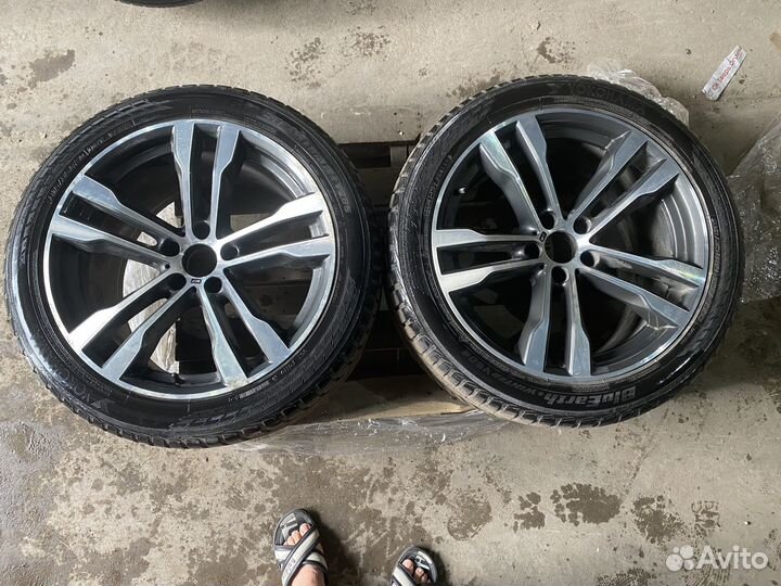 Зимние колеса r20 оригинал стиль 468 bmw X5 X6