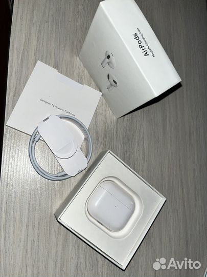 Наушники apple airpods lightning