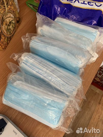 Медицинские маски одноразовые