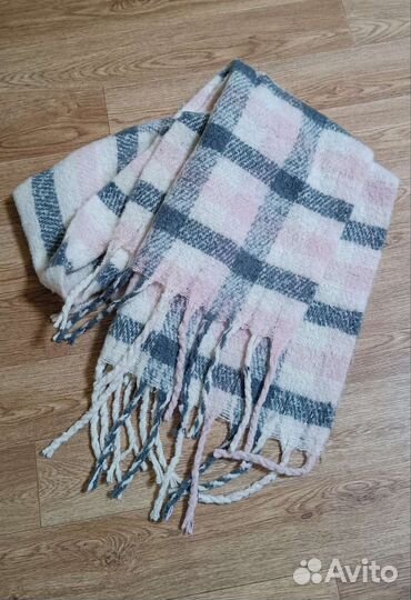 Шарф палантин теплый