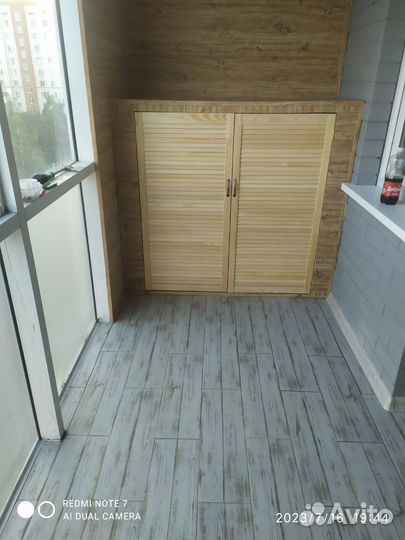 Отделка балконов