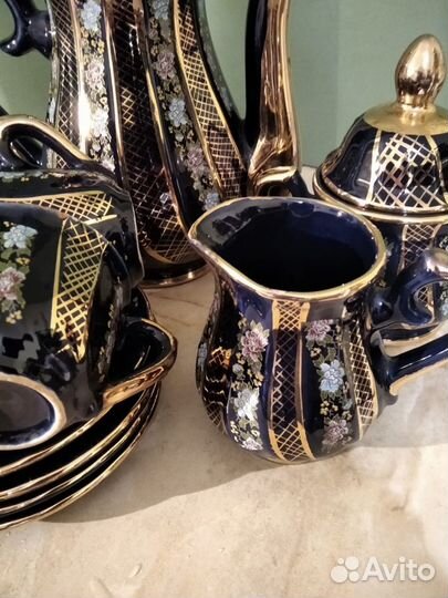 Чайный сервиз керамический