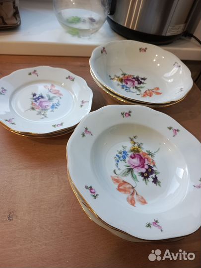 Посуда хрусталь, фарфор