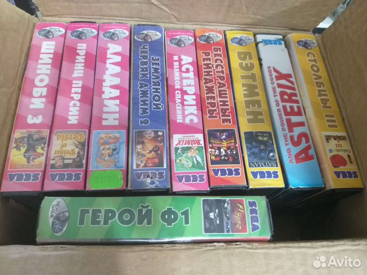 Картриджи sega