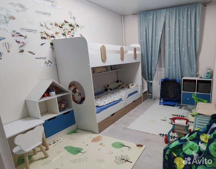 Кровать 2-х ярусная Фортуна (универсальная лестниц