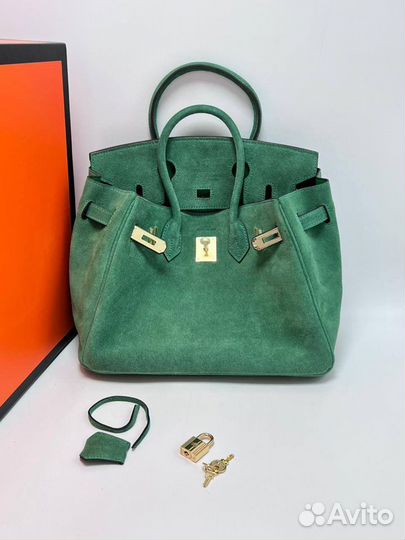 Сумка женская замшевая Hermes