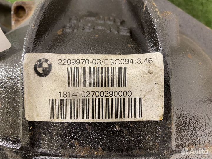 Задний редуктор с блокировкой на BMW M3 F80 M4 F82