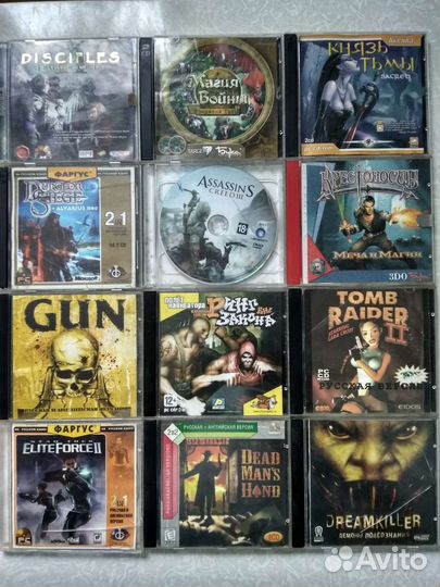 Компьютерные игры диски для пк