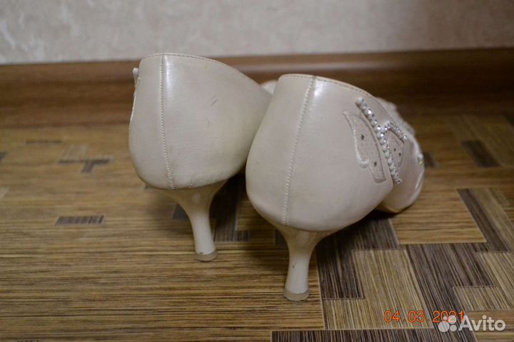 Туфли свадебные 36