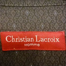 Christian lacroix рубашка хлопок франция