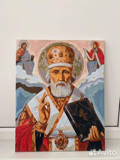 Крашу картины по номерам