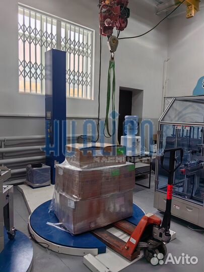 Паллетоупаковщик HL-1650EF с E-платформой