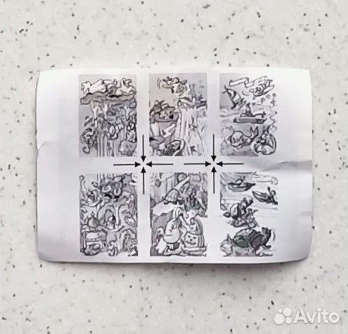 Пазлы из киндер-сюрпризов 2000 г