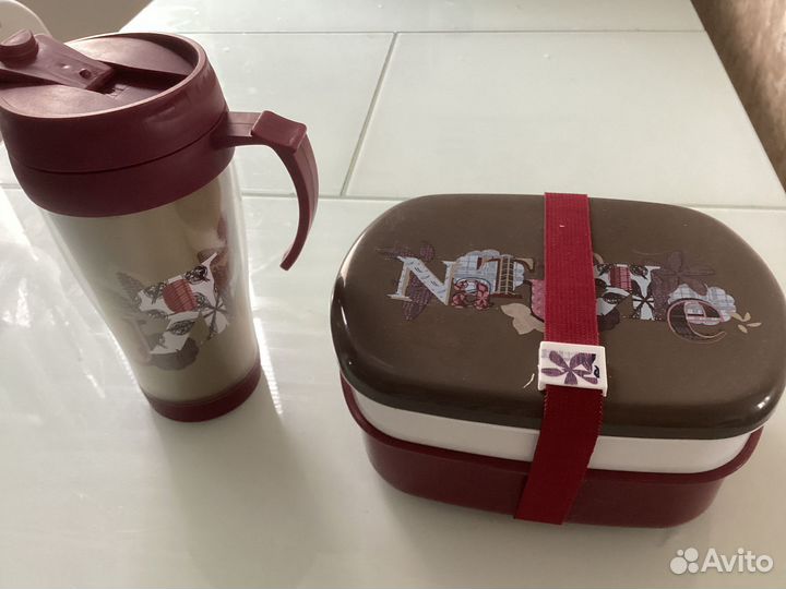 Термо кружка Ланч Бокс двойной