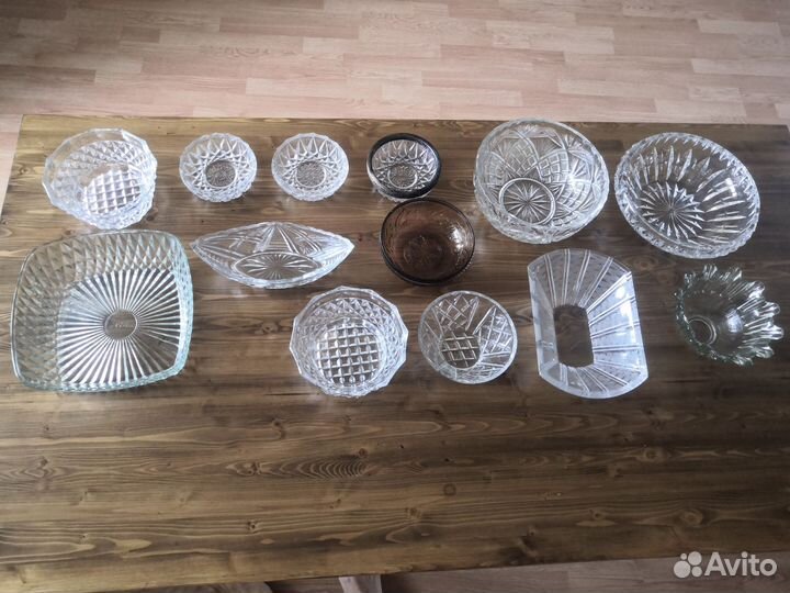 Хрустальная посуда СССР