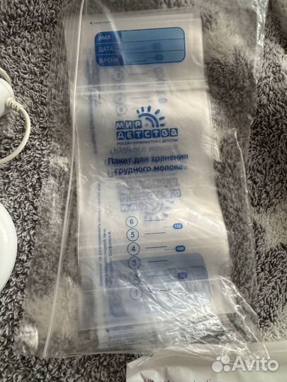 Молокоотсос avent электрический