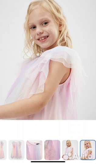 Платье для девочки 122 128