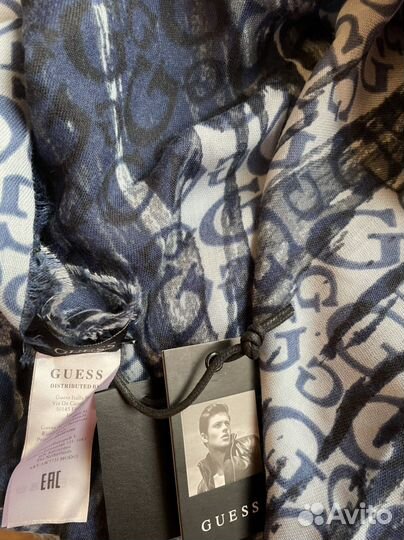 Новый шарф Guess с этикеткой оригинал