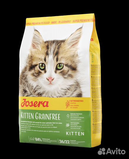 Корм для котят Josera Kitten Crainfree,10кг