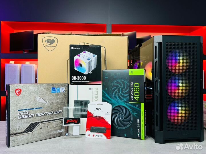 Игровой пк на i9 11900/RTX 4060/32GB