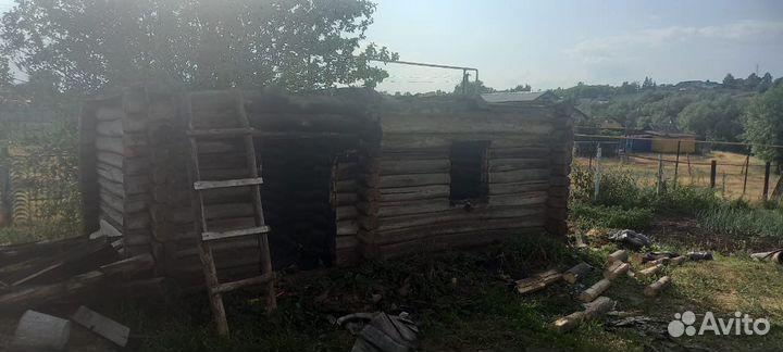 Сруб бани и амбар