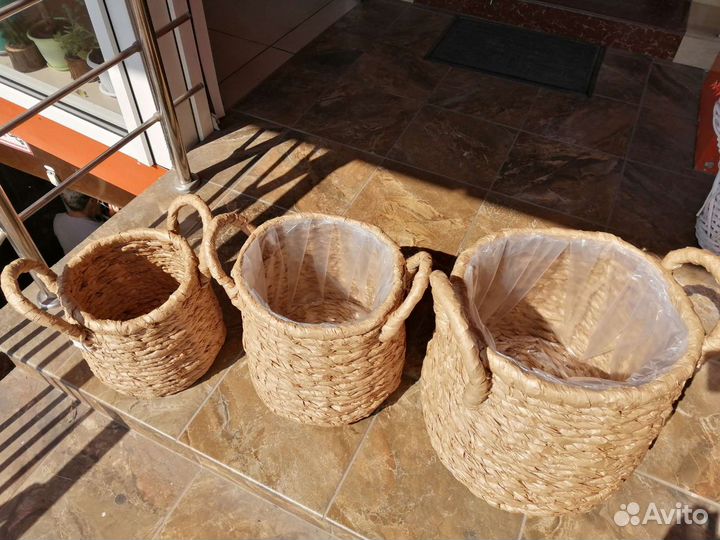 Корзина плетеная