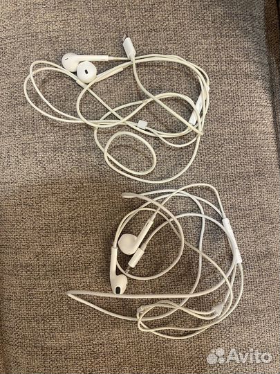 Наушники apple earpods lightning