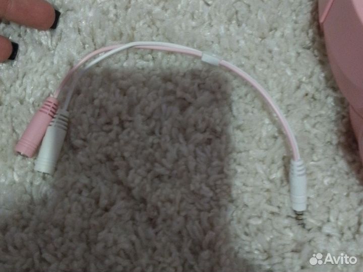 Игровые наушники с микрофоном новые