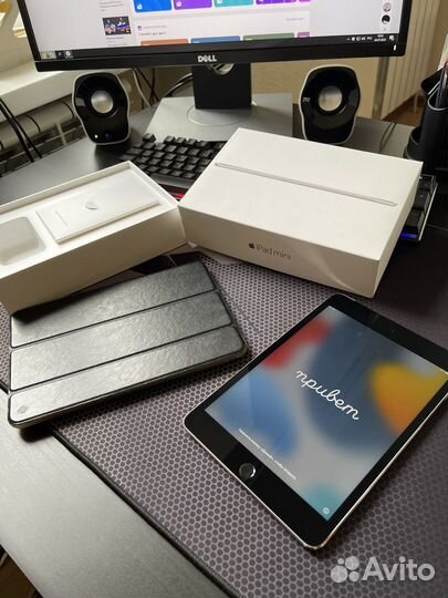 iPad Mini 4 64gb Space Gray Wi-fi+Cellular