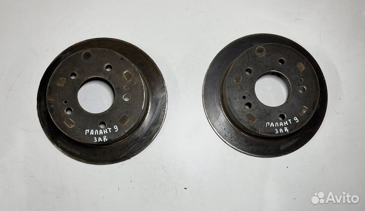 Диск тормозной задний Mitsubishi Galant 9